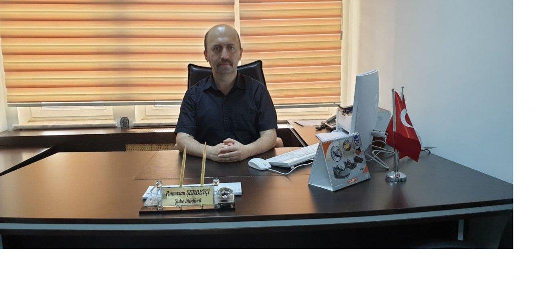 Ramazan Şerbetçi, Yeni Şube Müdürü Olarak Görevine Başladı